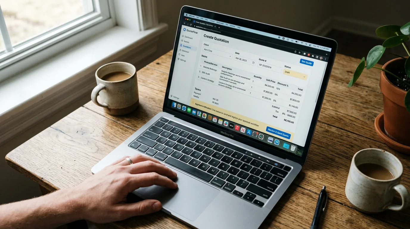 Create Quotes in Minutes